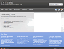 Tablet Screenshot of evetclinic.com